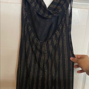 Black and gold dress!!! 👗